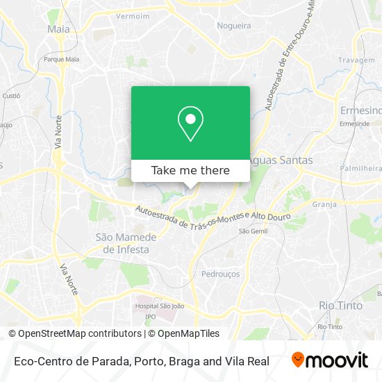 Eco-Centro de Parada mapa