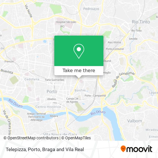 Telepizza map