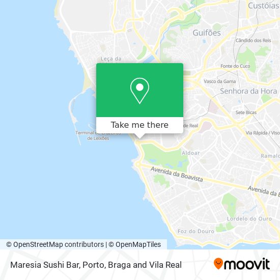 Maresia Sushi Bar map