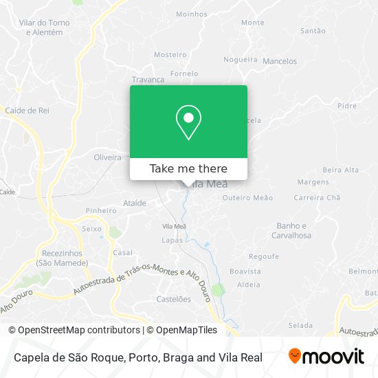 Capela de São Roque map