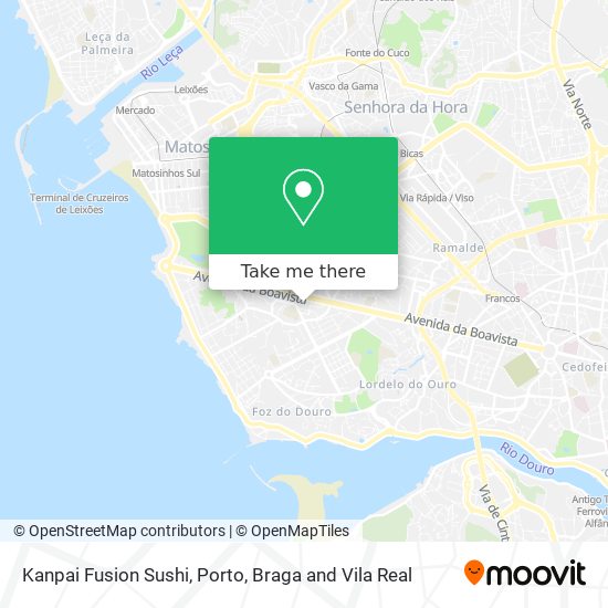 Kanpai Fusion Sushi mapa