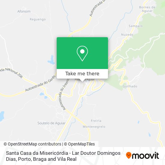 Santa Casa da Misericórdia - Lar Doutor Domingos Dias map
