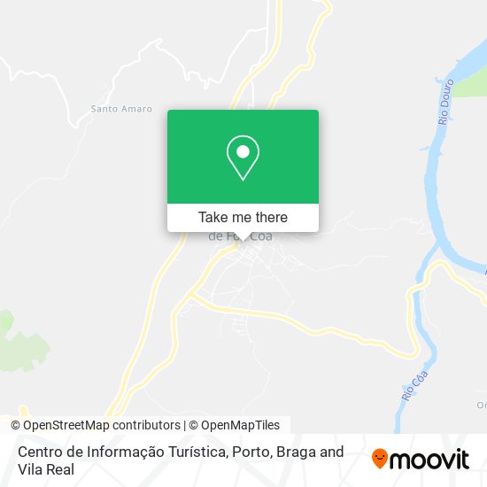 Centro de Informação Turística map