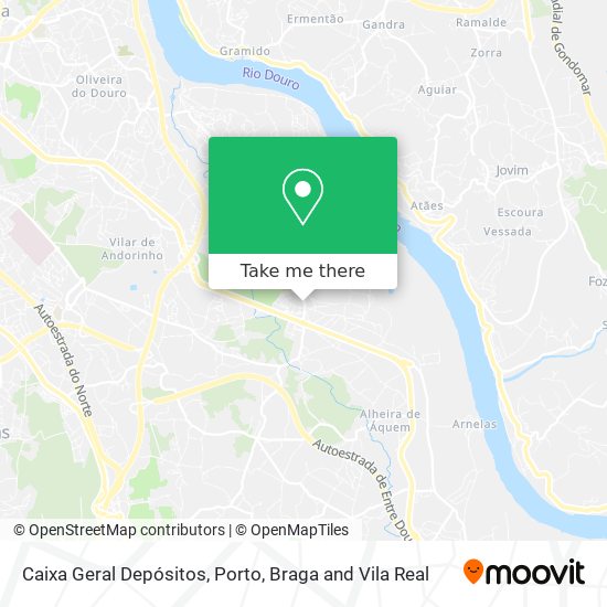 Caixa Geral Depósitos mapa