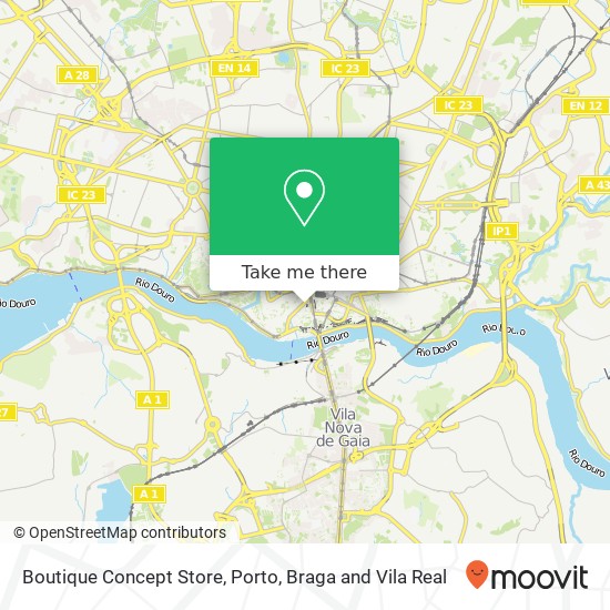 Boutique Concept Store map
