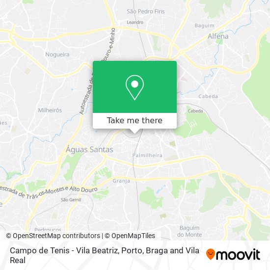 Campo de Tenis - Vila Beatriz map