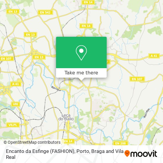 Encanto da Esfinge (FASHION) map