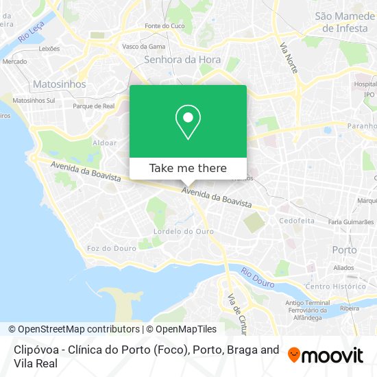 Clipóvoa - Clínica do Porto (Foco) map