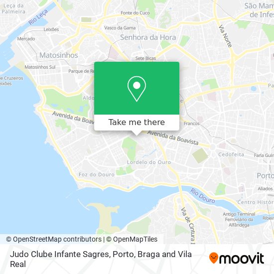 Judo Clube Infante Sagres map