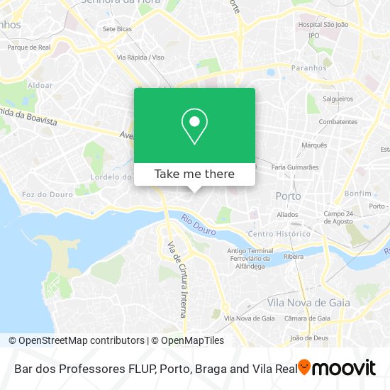 Bar dos Professores FLUP map