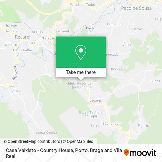 Casa Valxisto - Country House mapa