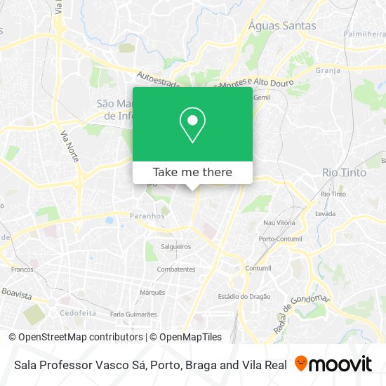 Sala Professor Vasco Sá map