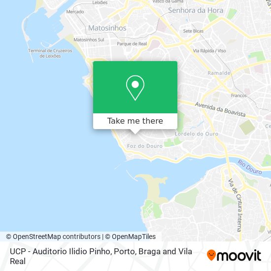 UCP - Auditorio Ilidio Pinho map