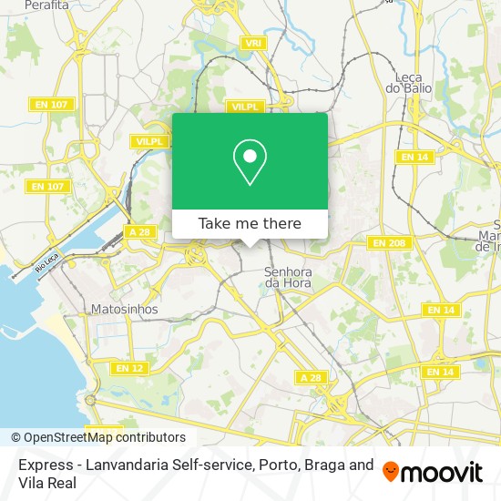 Express - Lanvandaria Self-service map