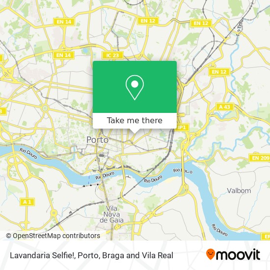 Lavandaria Selfie! map