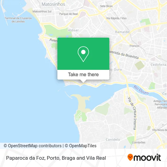 Paparoca da Foz map