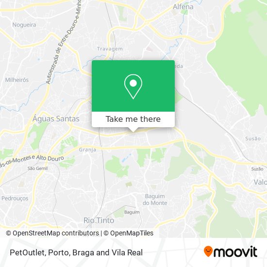 PetOutlet mapa