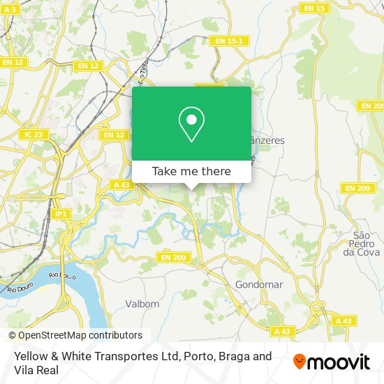 Yellow & White Transportes Ltd map