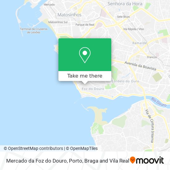 Mercado da Foz do Douro map