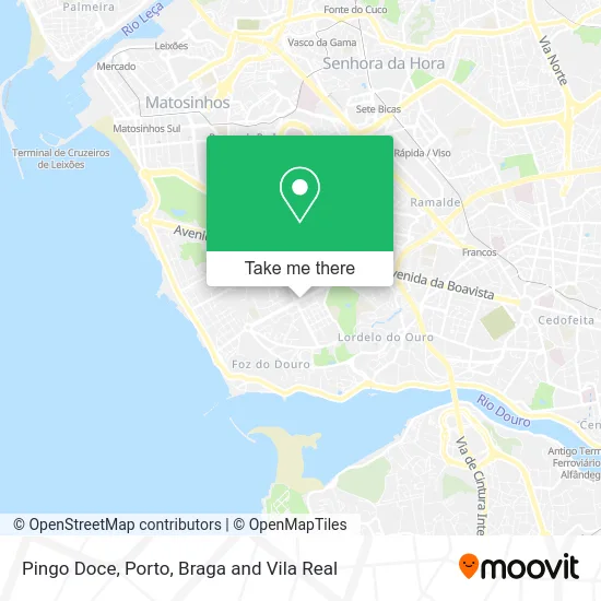 Pingo Doce map