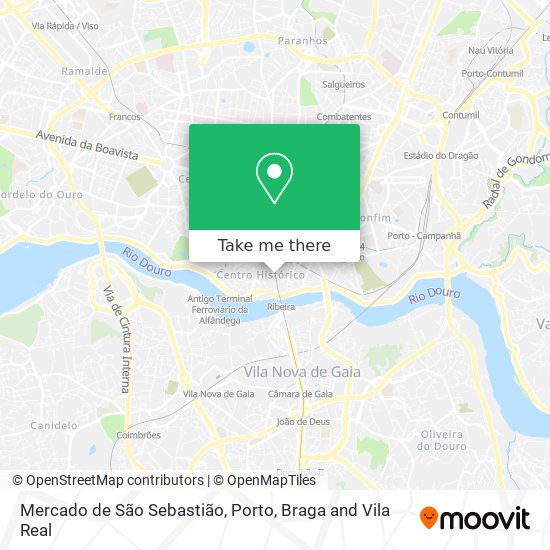 Mercado de São Sebastião map