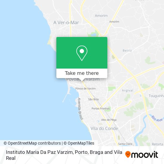 Instituto Maria Da Paz Varzim map