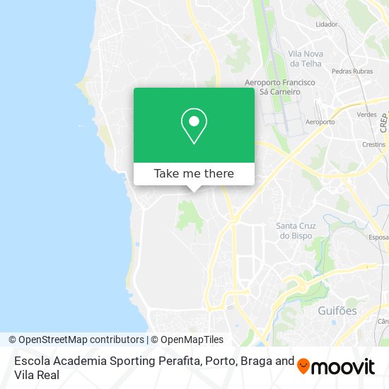 Escola Academia Sporting Perafita map