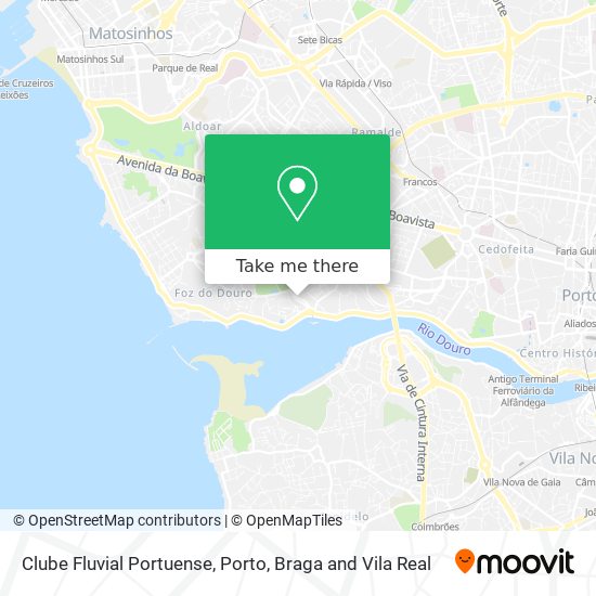 Clube Fluvial Portuense map