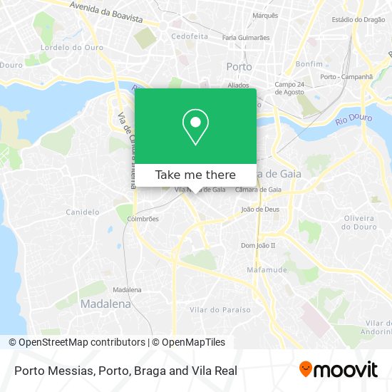 Porto Messias map