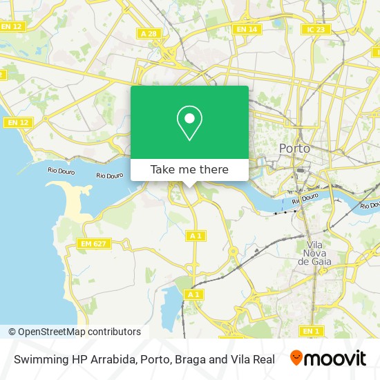 Swimming HP Arrabida map
