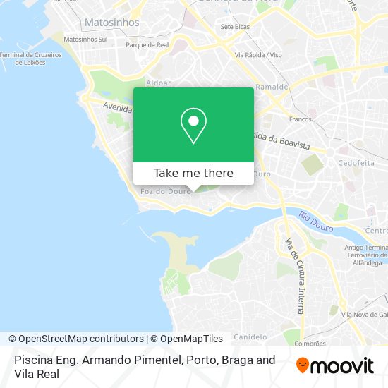 Piscina Eng. Armando Pimentel map