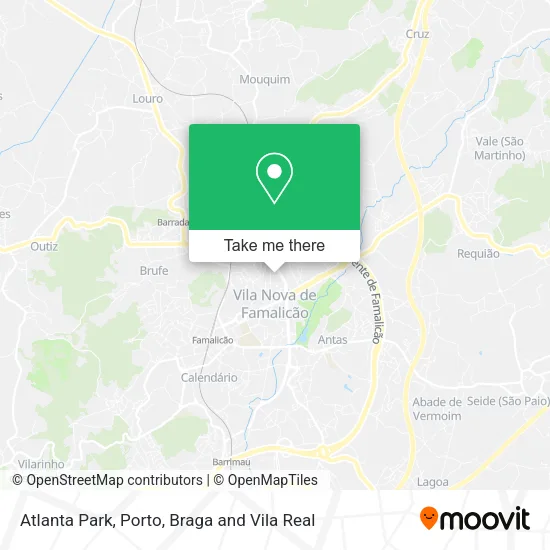 Atlanta Park map