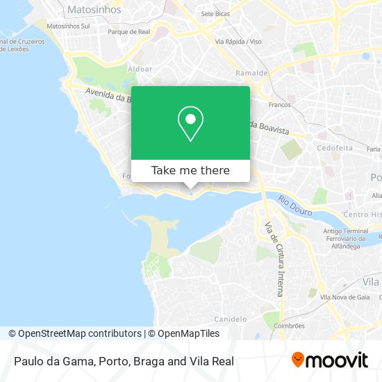 Paulo da Gama map