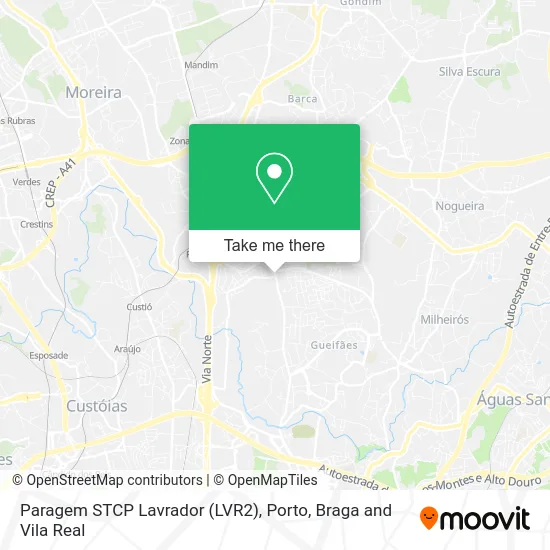 Paragem STCP Lavrador (LVR2) map