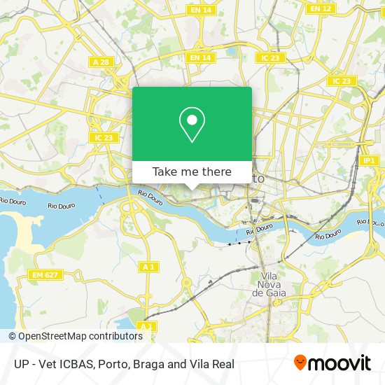 UP - Vet ICBAS map