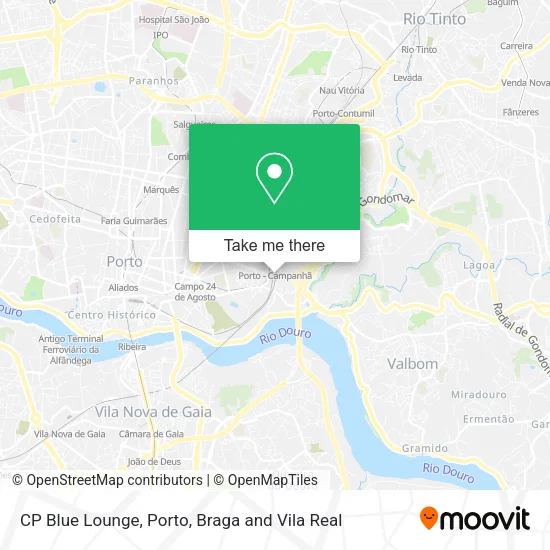 CP Blue Lounge map
