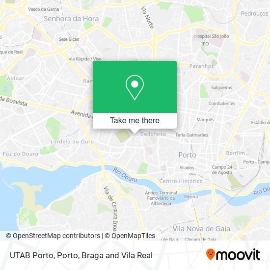 UTAB Porto map