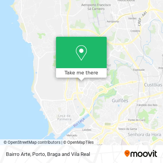 Bairro Arte map