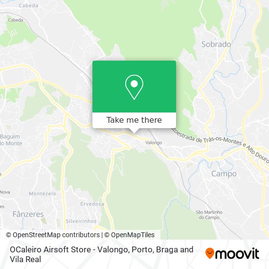 OCaleiro Airsoft Store - Valongo map