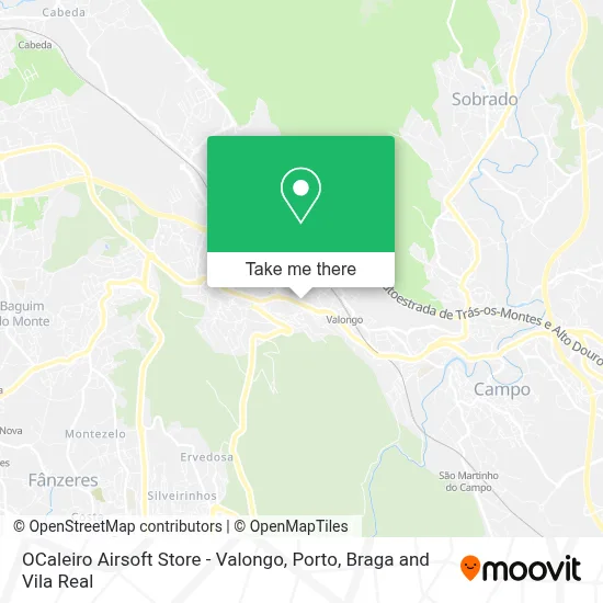 OCaleiro Airsoft Store - Valongo map