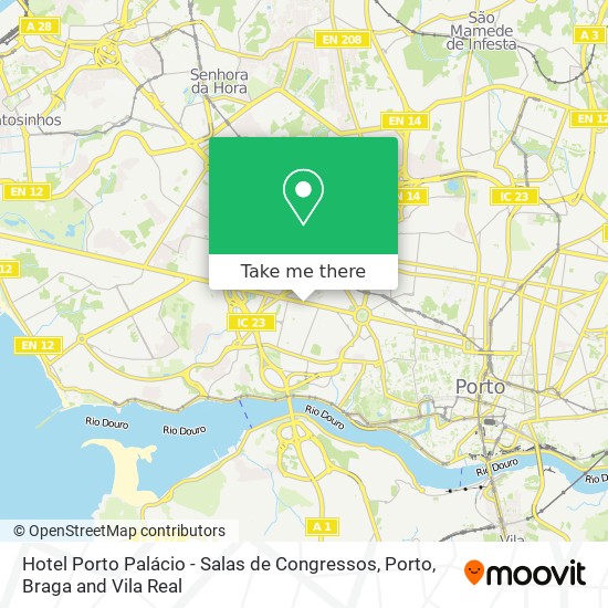 Hotel Porto Palácio - Salas de Congressos map