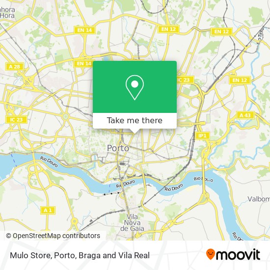 Mulo Store map