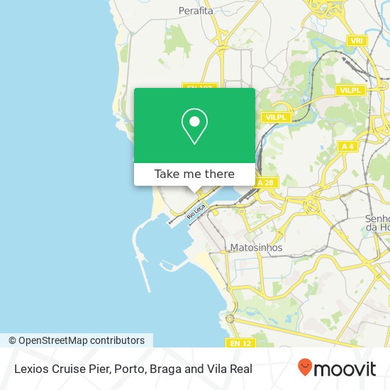 Lexios Cruise Pier map