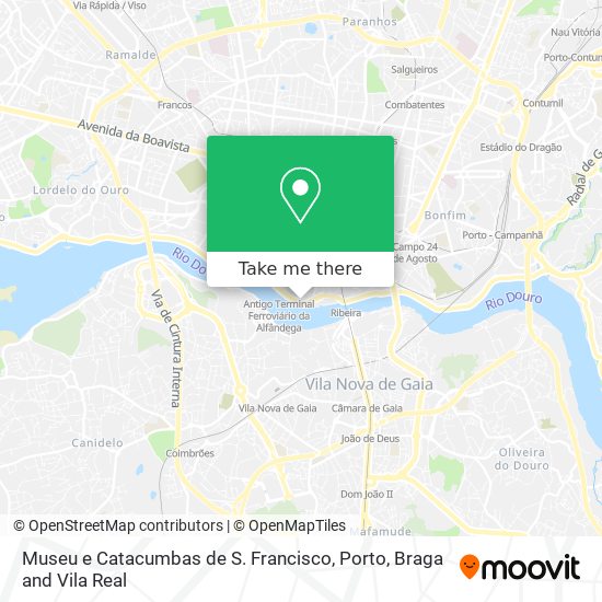 Museu e Catacumbas de S. Francisco map
