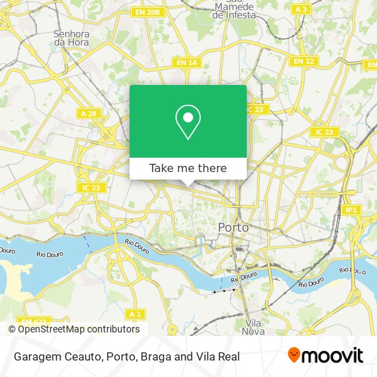 Garagem Ceauto map