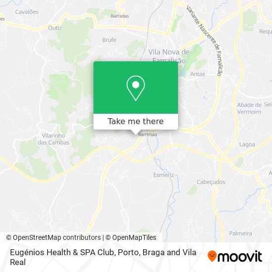 Eugénios Health & SPA Club map