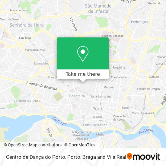 Centro de Dança do Porto map