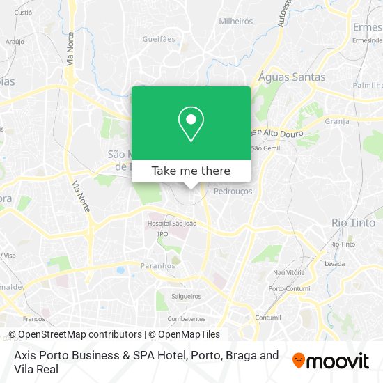 Axis Porto Business & SPA Hotel map