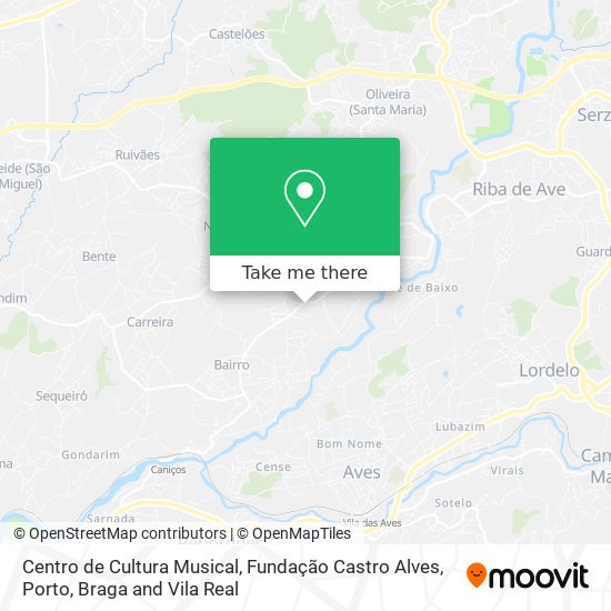 Centro de Cultura Musical, Fundação Castro Alves map