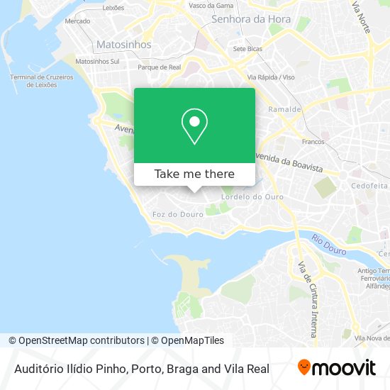 Auditório Ilídio Pinho map